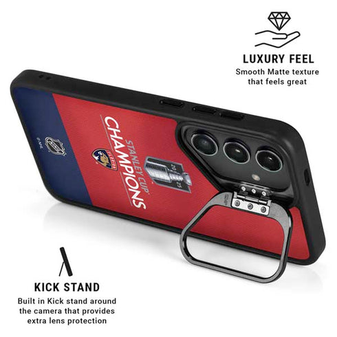 2025 Stanley Cup Champions Florida Panthers Galaxy S25 Kickstand Case